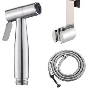 Handheld Bidet Sprayer for Toilet Kit Stainless Steel Shattaf Hose & Holder USA