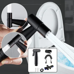 G1/2 Stainless Steel Handheld Toilet Bidet Sprayer Kit Shower Water Faucet Tool